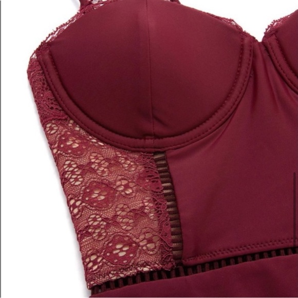 NWT Jonathan Simkhai Lace Bustier One Piece Swimsuit - Picture 4 of 10